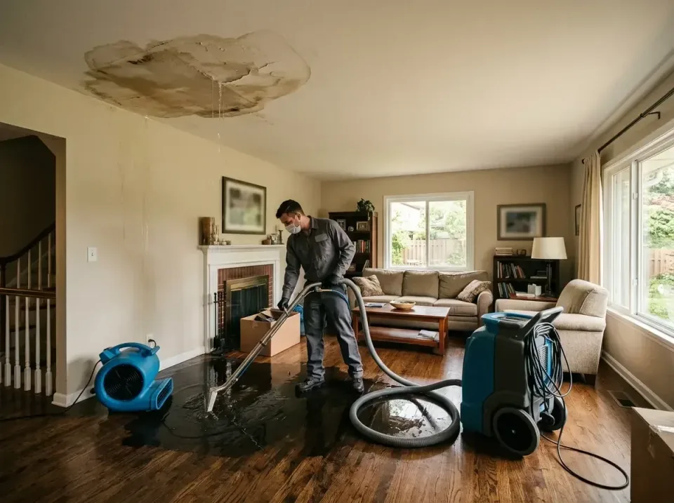 attic-pipe-burst-ceiling-drip-008 — frequently asked questions, Water Damage Restoration & Carpet Care in Imperial, PA